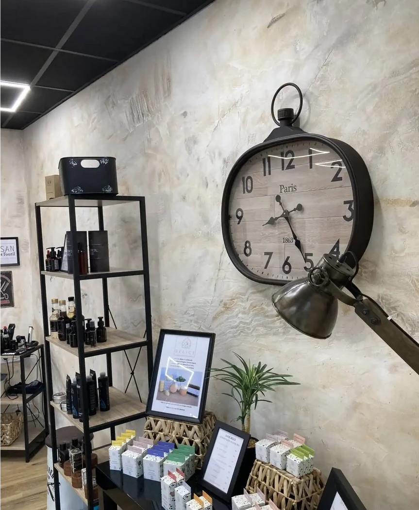 Enduit déco à la chaux