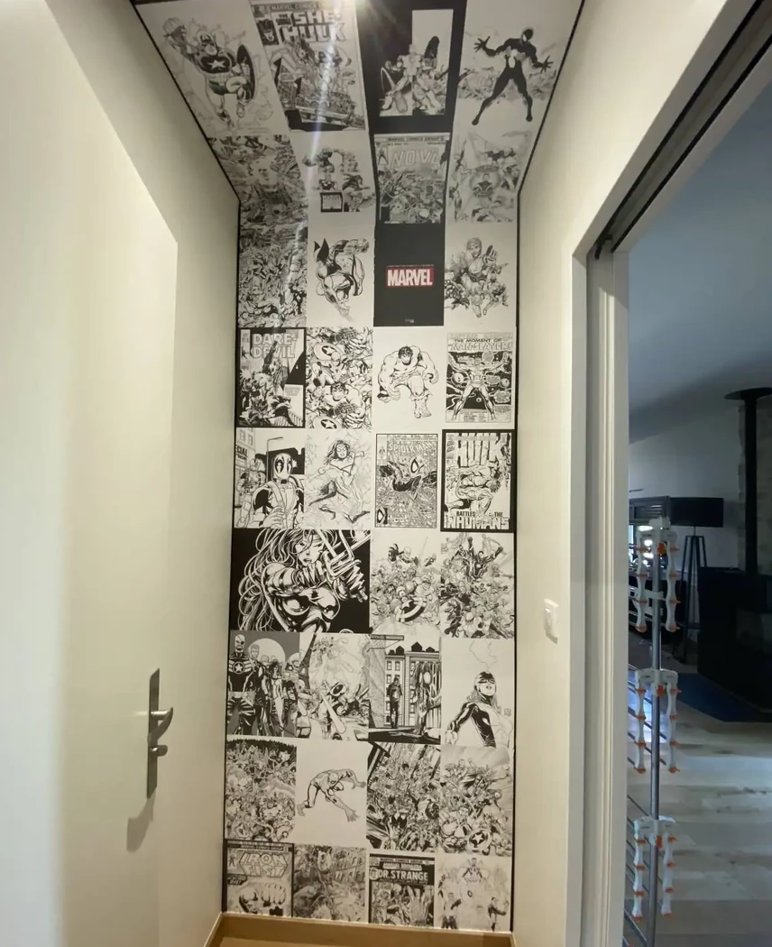 Murs et plafond pop culture