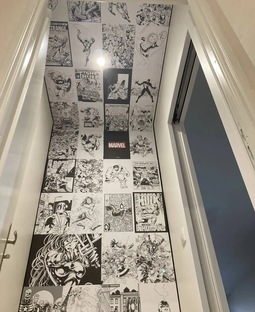 Murs et plafond pop culture