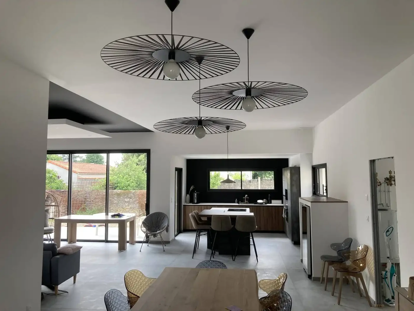 Peinture à l’airless d’une maison neuve